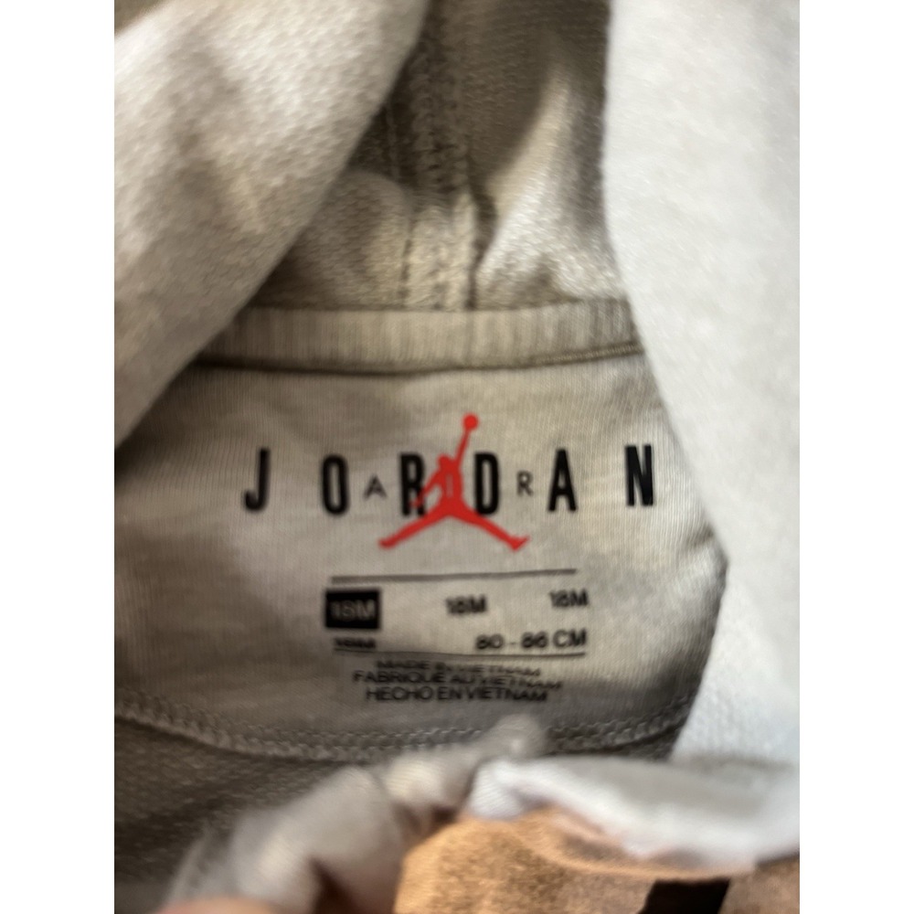 Jordan Baby Boys Nike Full Zip Hooded Coverall Size 18m‎ - Picture 3 of 6